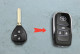 Корпус пульта Toyota TOY43 3кноки (тип 2, переробка)