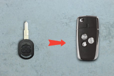 Корпус ключа Chevrolet 3 кнопки (під переробку)