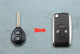 Корпус пульта Toyota TOY43 2 кнопки ( тип 2, переробка)