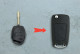 Корпус пульта Ford FO21 3 кнопки (під переробку) 