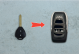 Корпус пульта Toyota TOY47 2 кнопки (під переробку)
