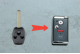 Корпус пульта Honda HON66 2+1 кнопки (під переробку)