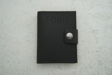 Автохолдер Ford чорний шкіра 
