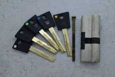 Циліндр Шерлок (Sherlok) 80 35 / 45 НК ключ-ключ, посилений