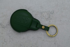 Чохол Mini Cooper зелений шкіра