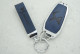 Чохол Citroen синій шкіра + метал
