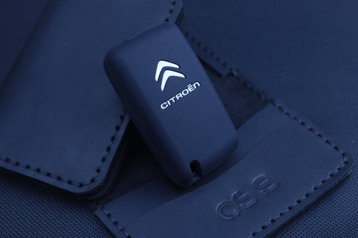 Чохол Citroen чорний силікон