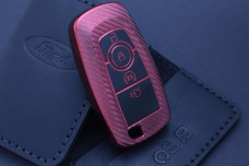 Чохол Ford carbon червоний