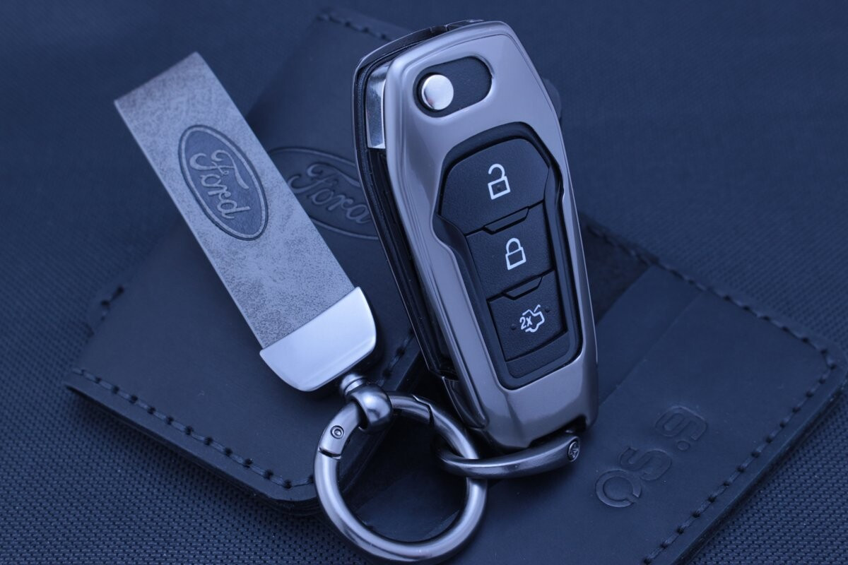 Чохол Ford метал + шкіра