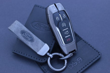 Чохол Ford метал + шкіра