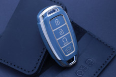 Чохол Hyundai темно-блакитний