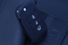 Чохол Kia чорний силікон
