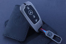 Чохол Mercedes метал + силікон